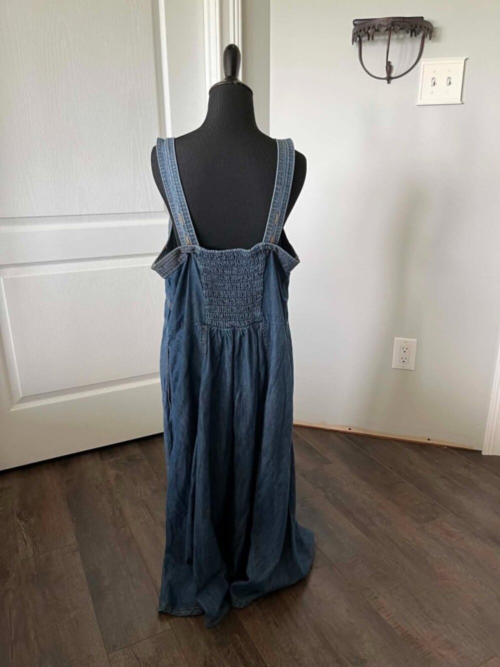 Torrid Belle Isle Denim Midi Dress size 1 (US 1X 14-16) - Picture 2 of 8